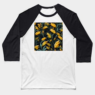 Autumn Harvest Pattern 2 Baseball T-Shirt